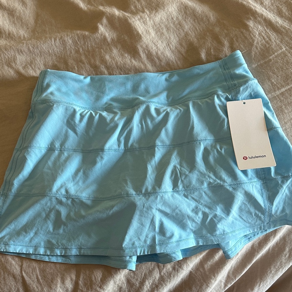lululemon athletica Light Blue Skort